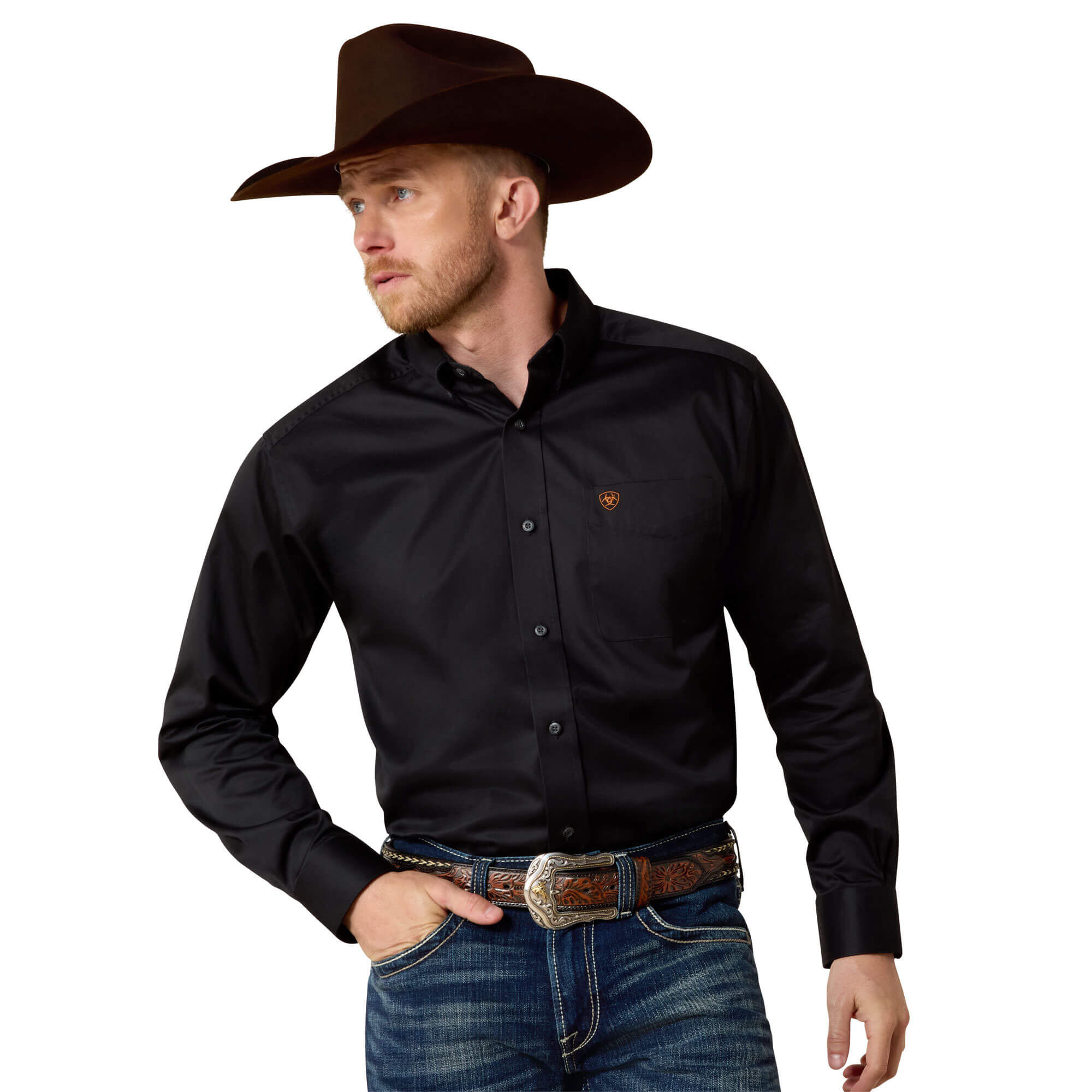 Solid Twill Classic Fit Shirt
