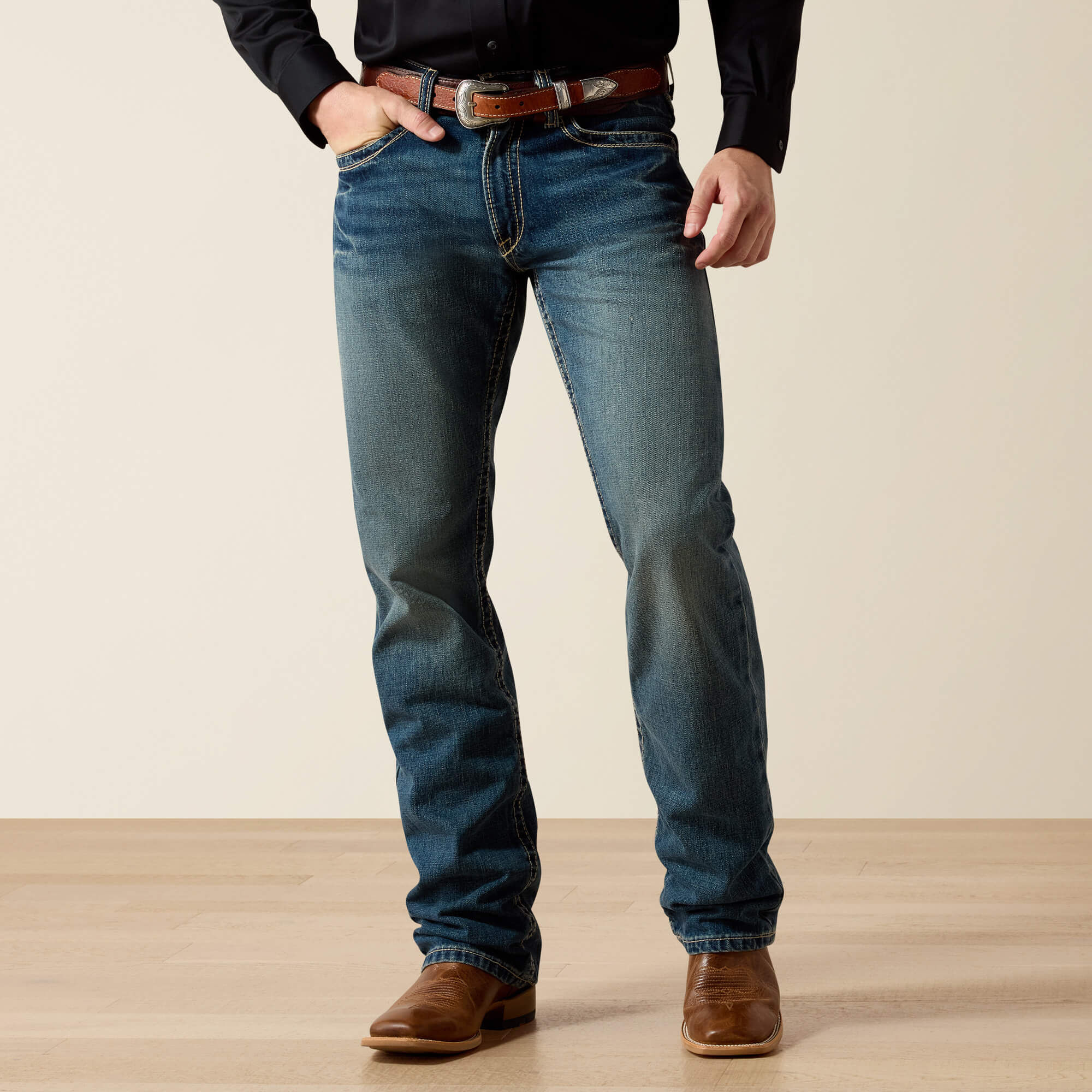 M5 Straight Boundary Straight Leg Jeans