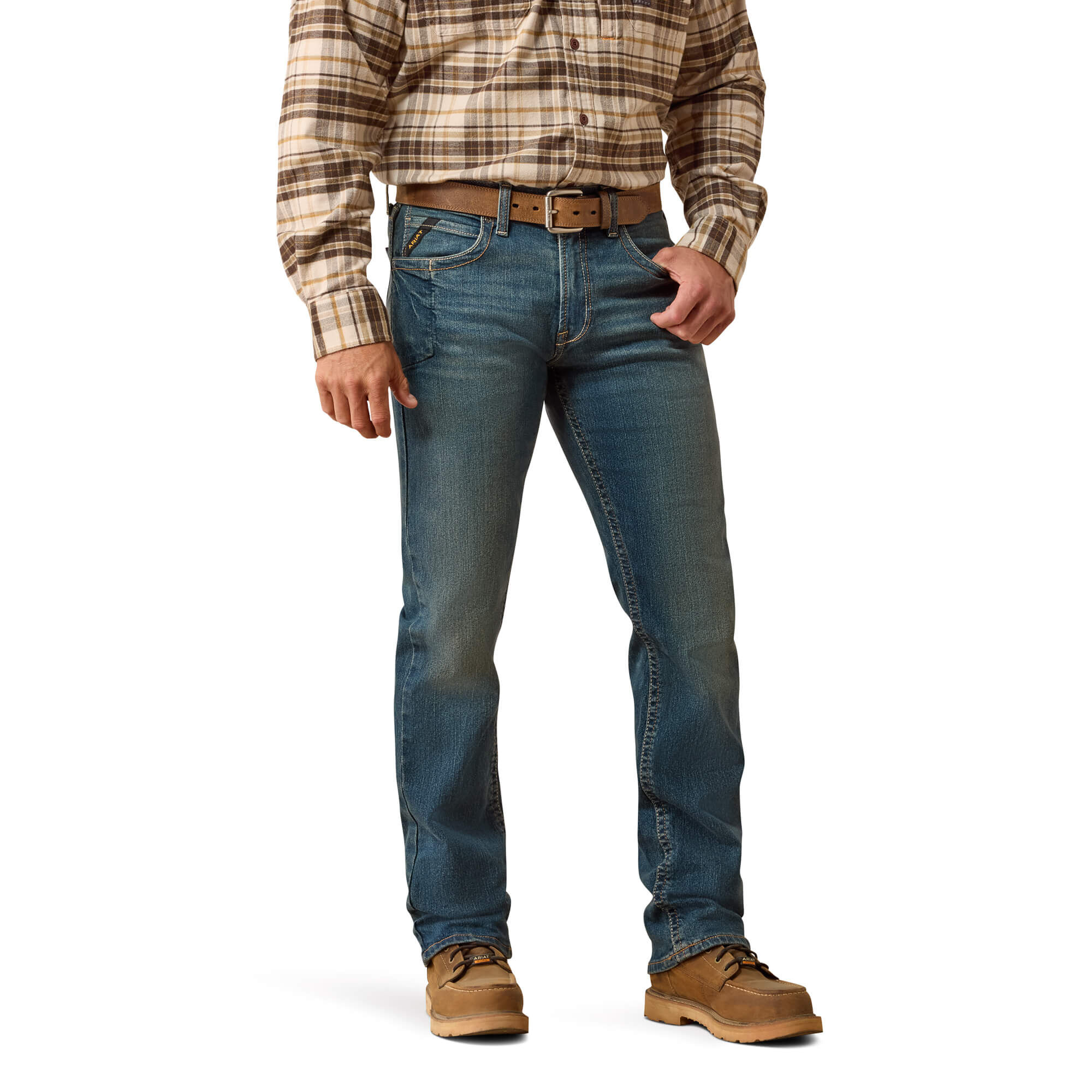 Rebar M5 Straight DuraStretch Edge Stackable Straight Leg Jean