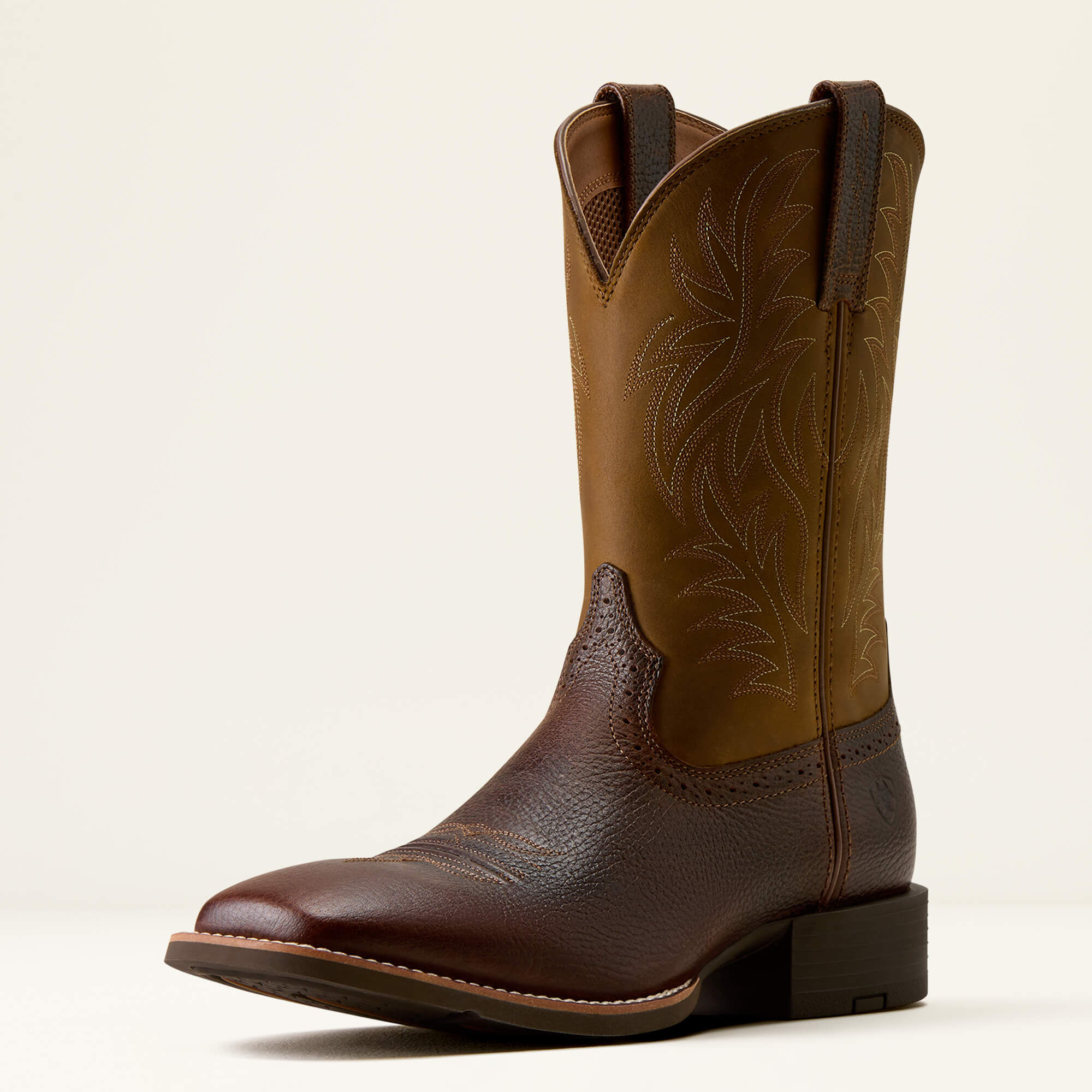 Sport Western Wide Square Toe Cowboy Boot