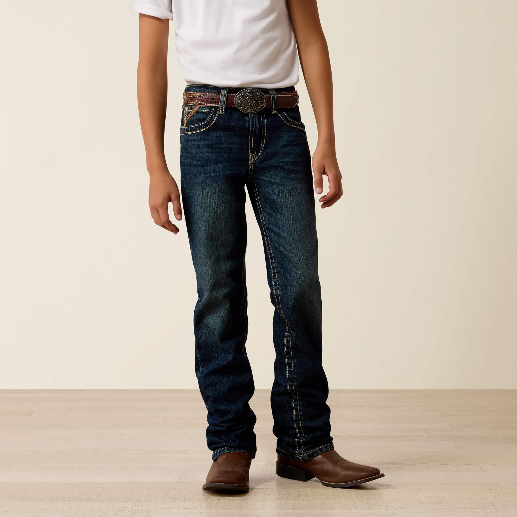 B5 Slim Boundary Stackable Straight Leg Jean