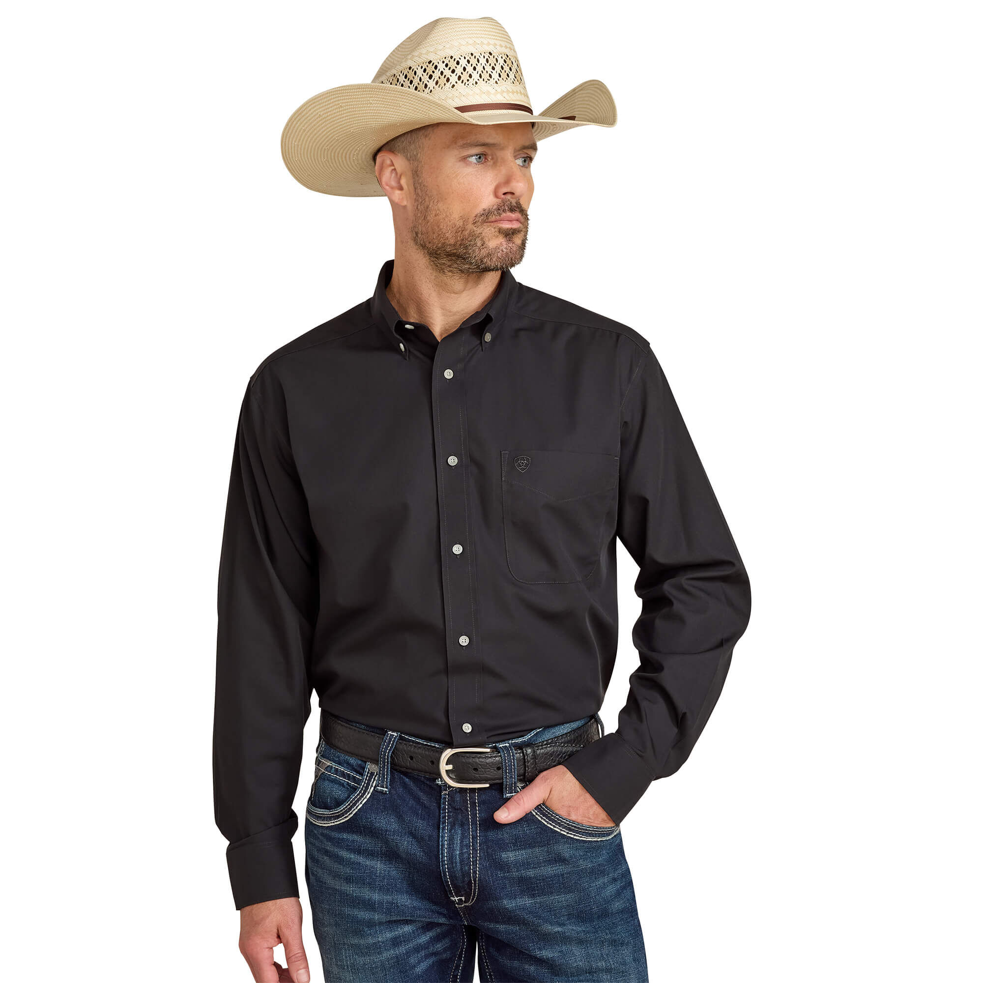 Wrinkle Free Solid Classic Fit Shirt