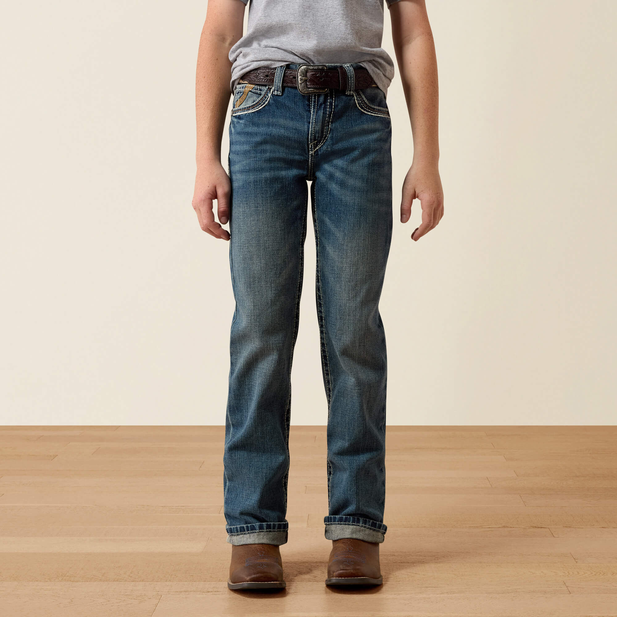 B4 Relaxed Coltrane Boot Cut Jean