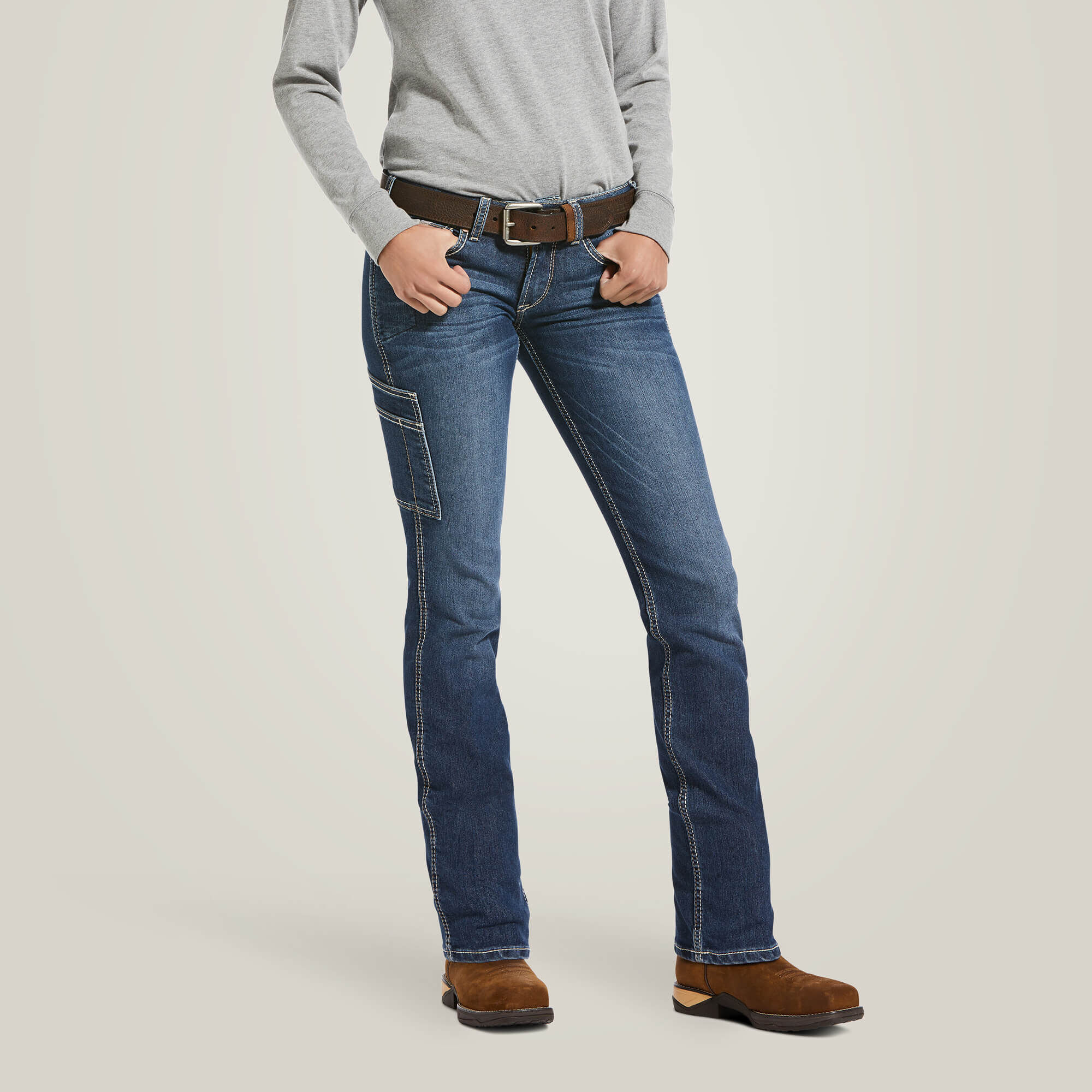 Rebar MR DuraStretch Riveter Straight Jean