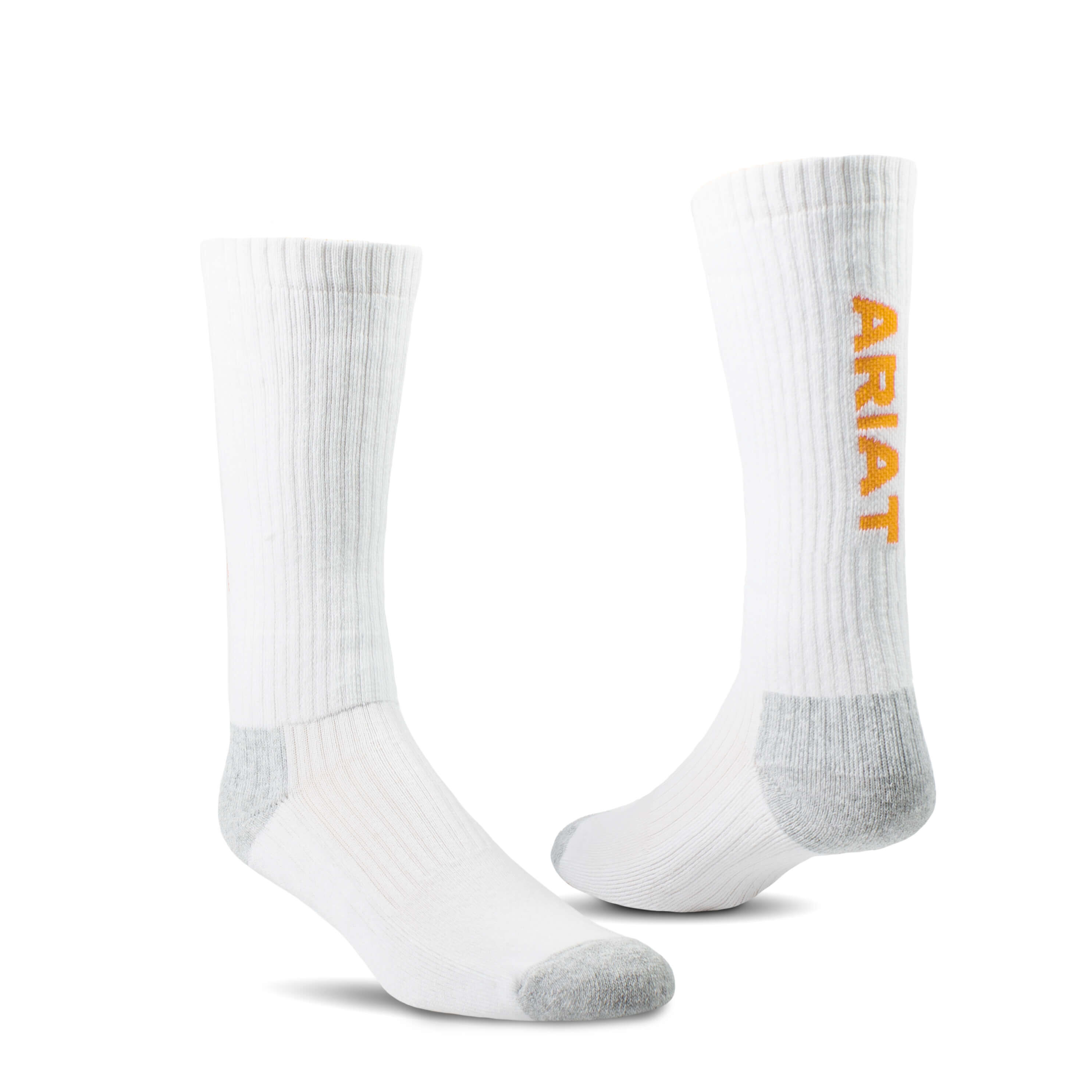 Premium Ringspun Cotton Mid Crew Work Sock 3 Pair
