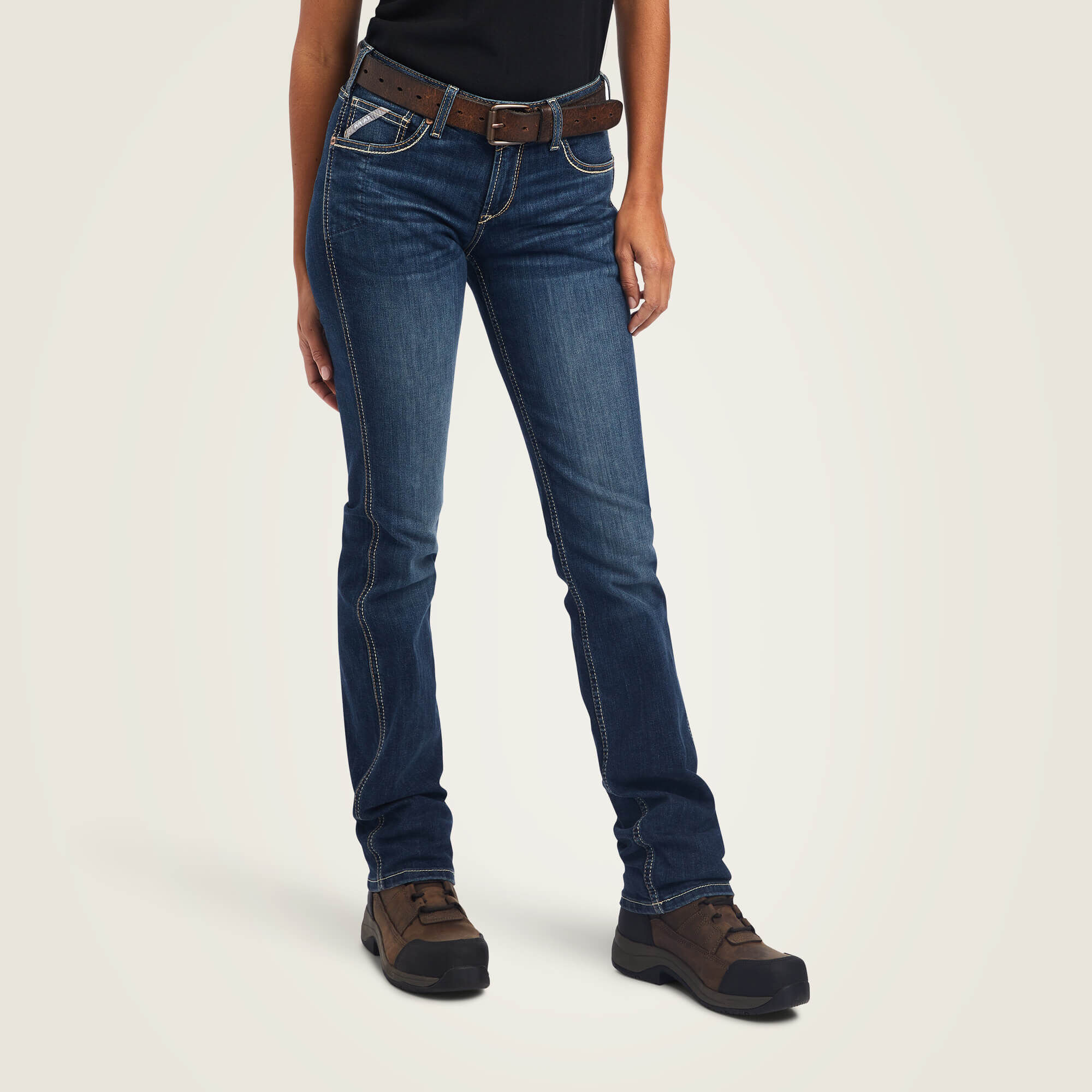 Rebar Perfect Rise Riveter DuraStretch Straight Leg Jeans