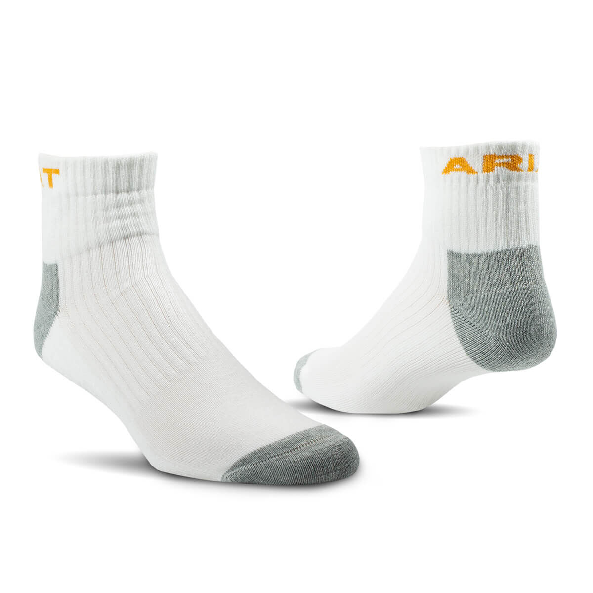Premium Ringspun Cotton Quarter Crew Work Sock 3 P