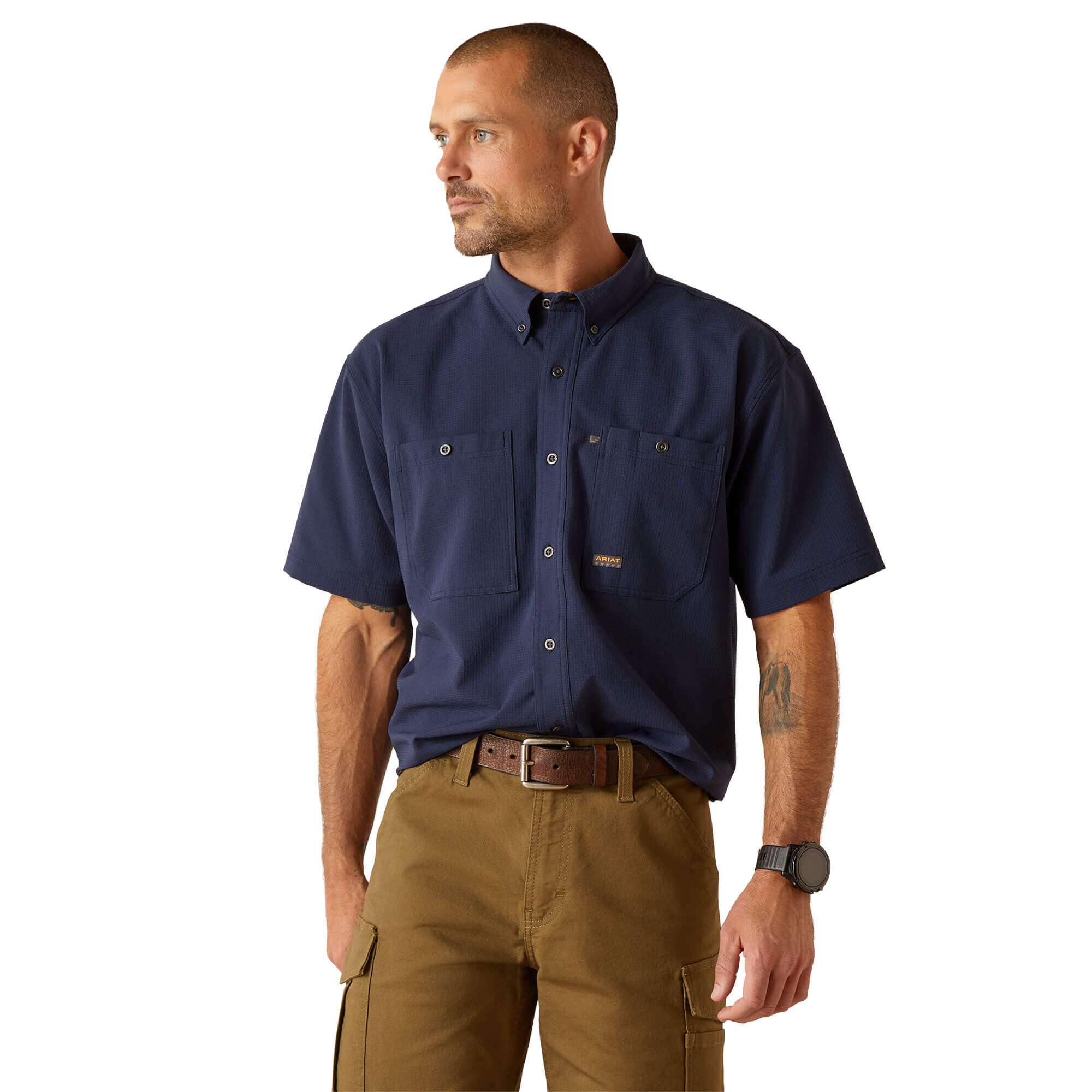 Rebar Made Tough 360 Airflow Work Shirt
