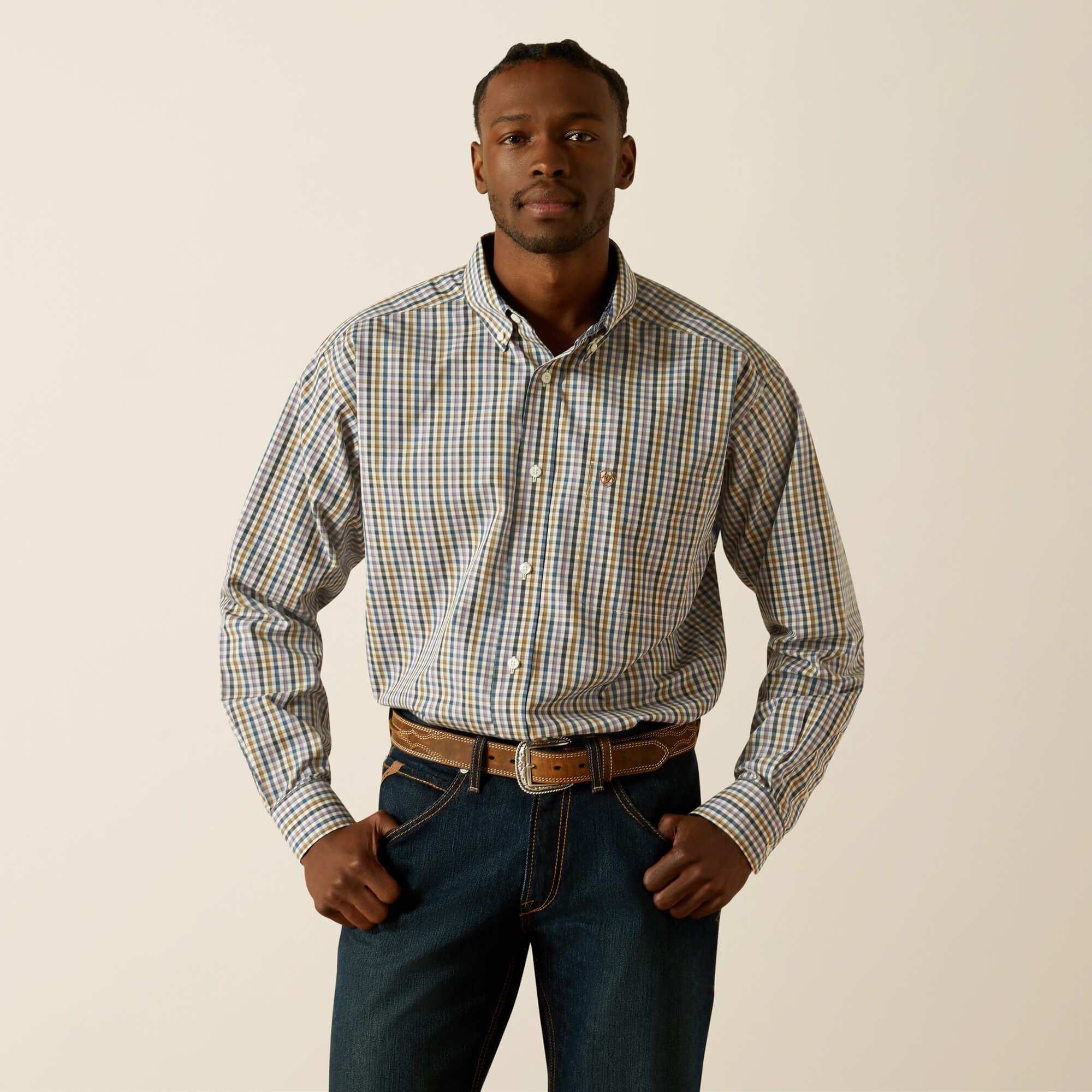 Wrinkle Free Dusty Classic Fit Shirt