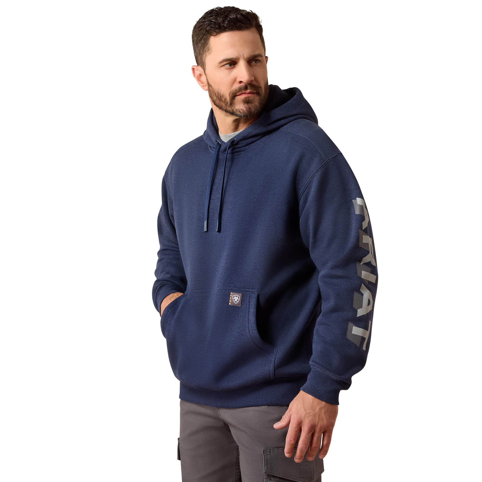 Rebar Lightweight Logo Hoodie