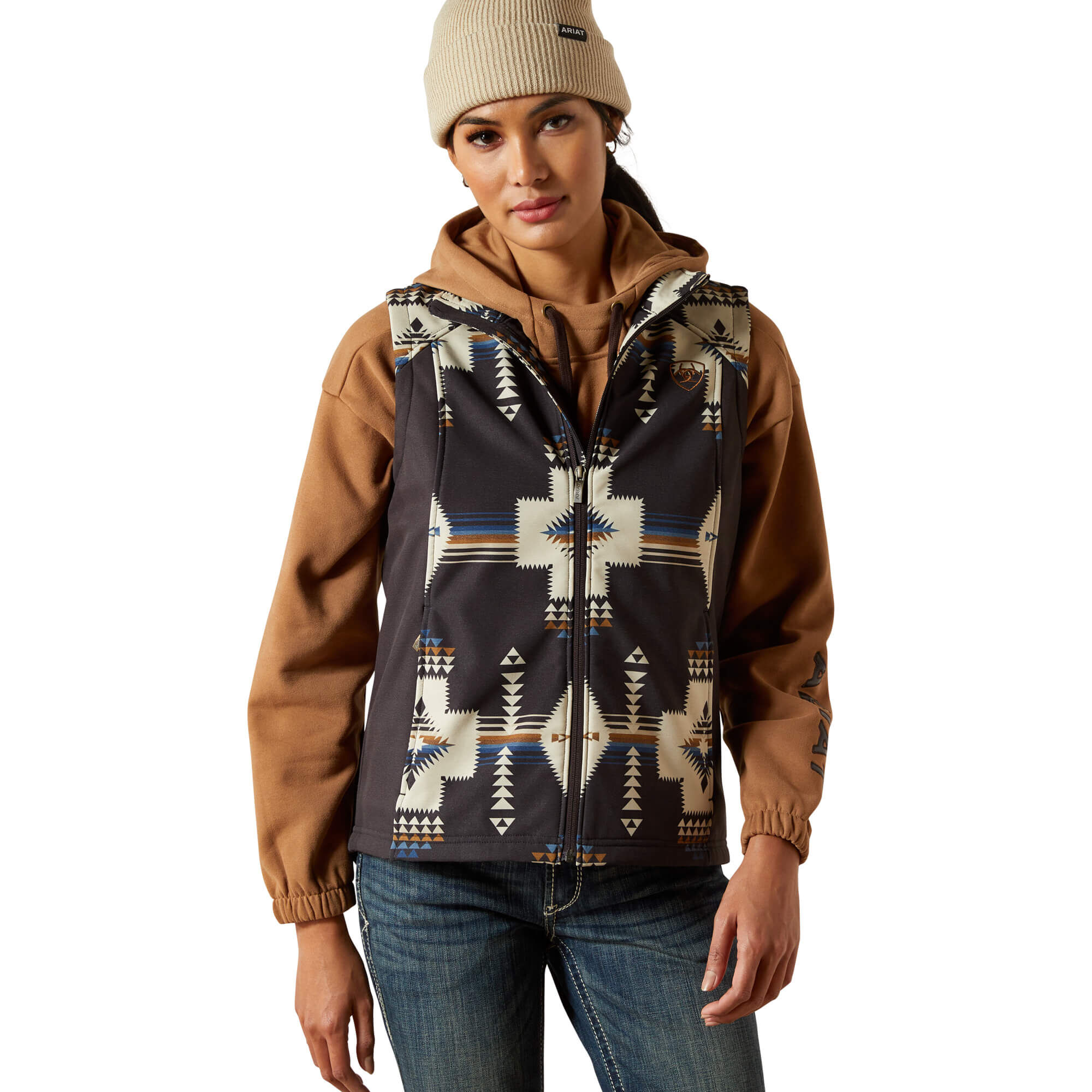 Ariat Logo Softshell Print Vest