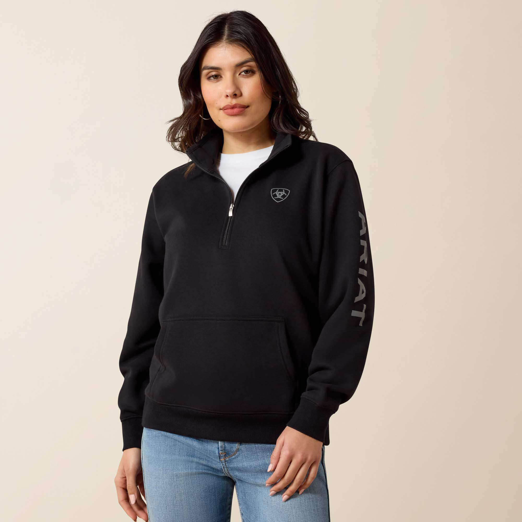 Foundation Logo 1/2 Zip Sweatshirt