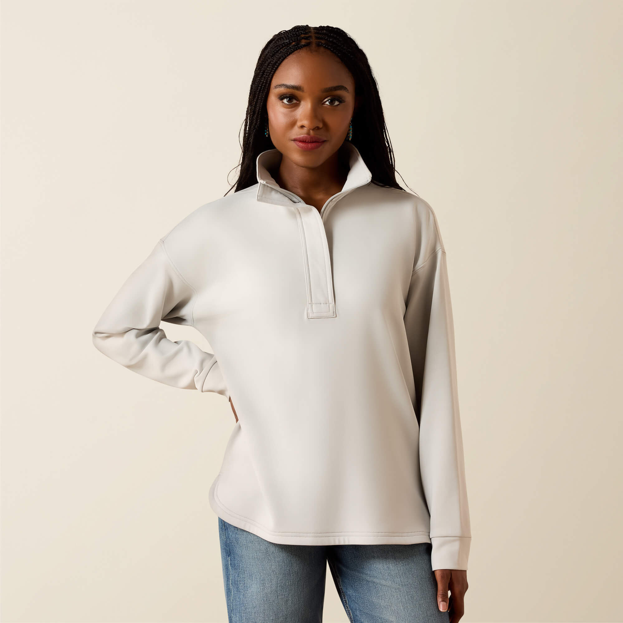 Breeze Logo 1/2 Zip Sweatshirt