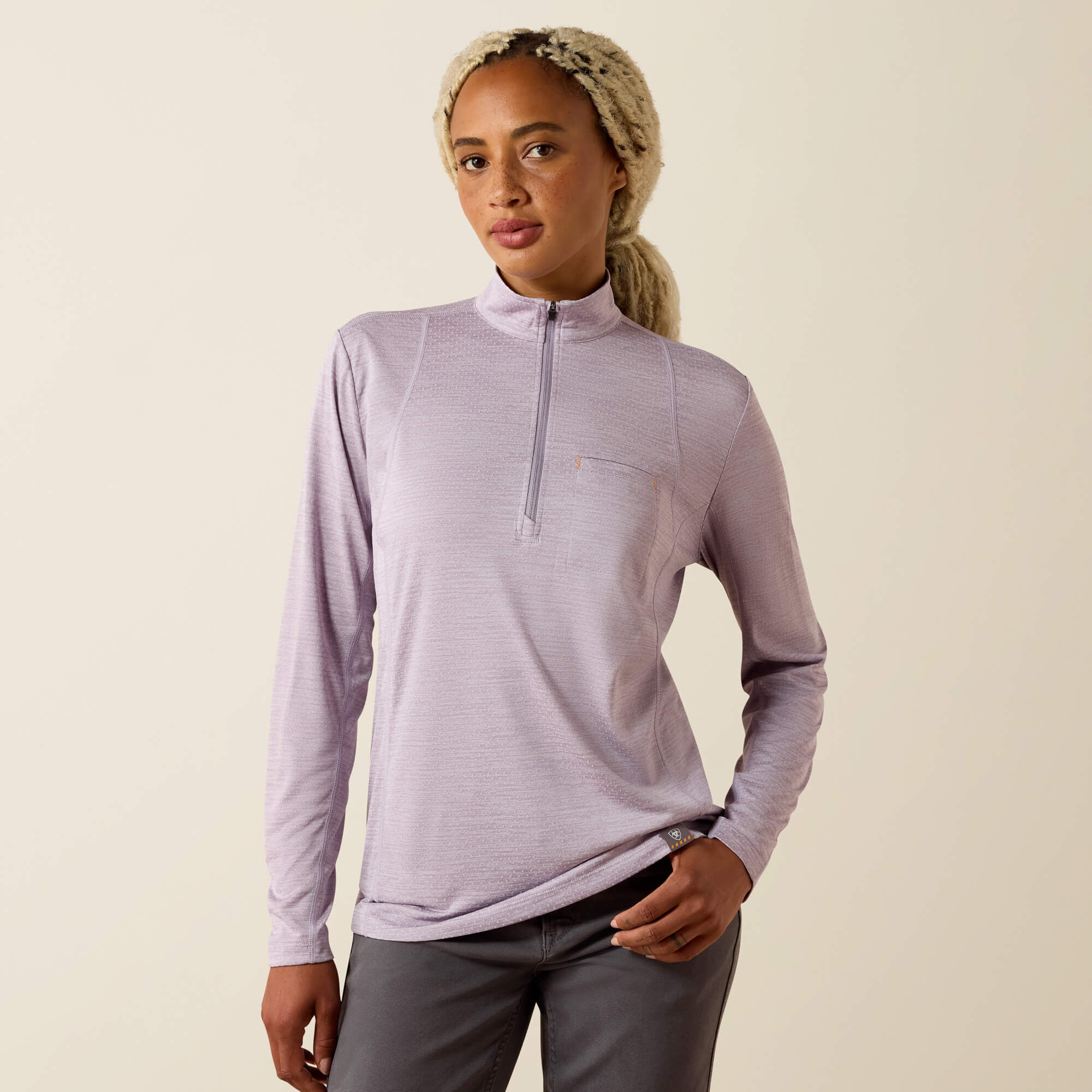 Rebar Evolution 1/2 Zip Top