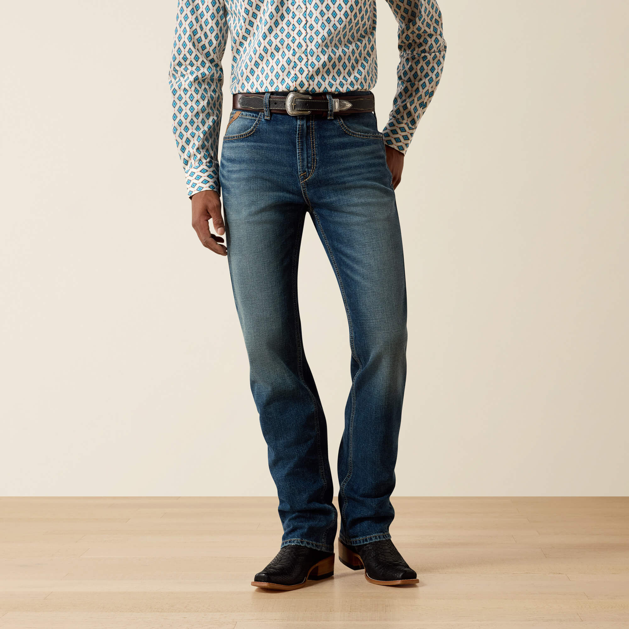M7 Slim Trent Classic Rise Straight Leg Jeans