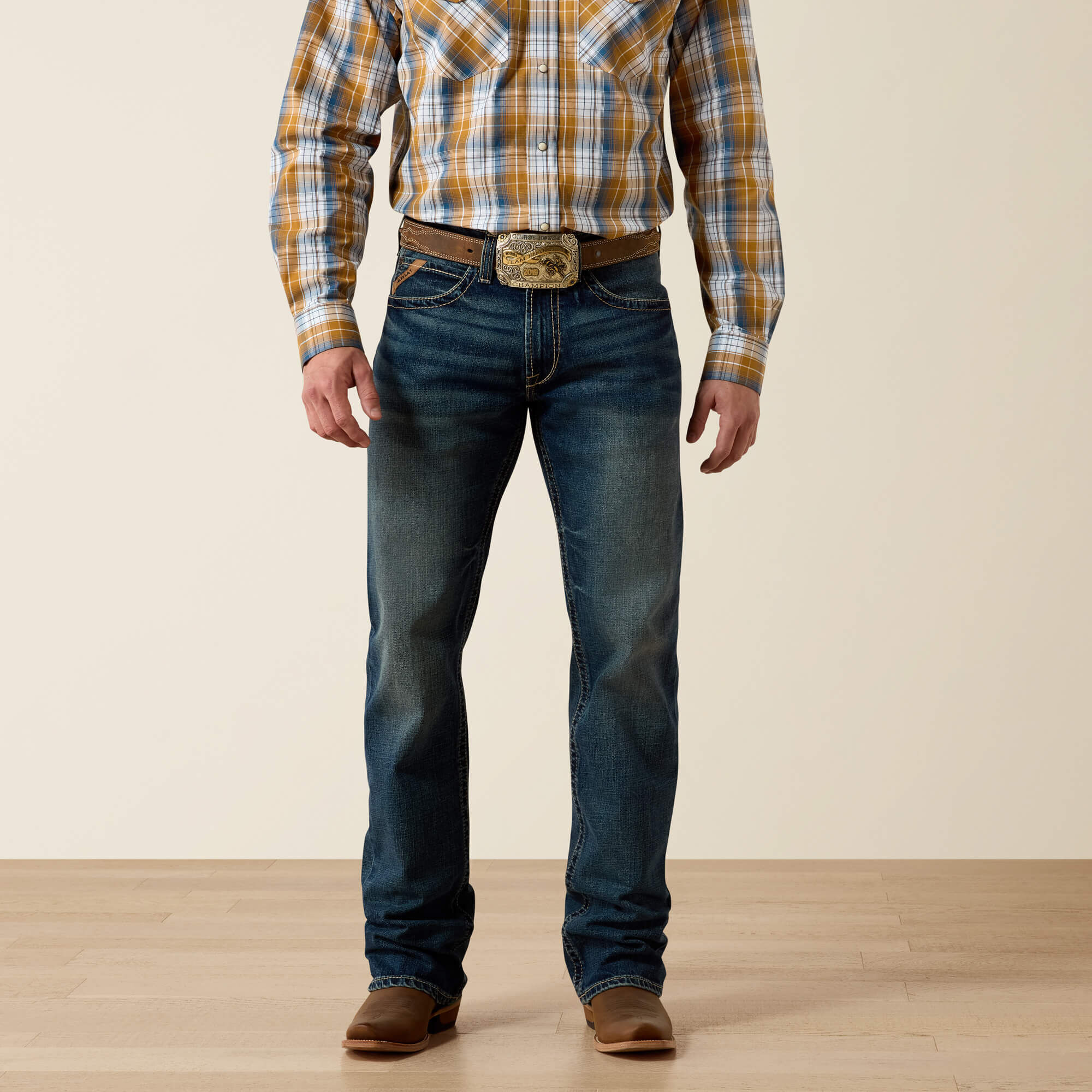 M2 Traditional Relaxed Ryder Boot Cut Jeans