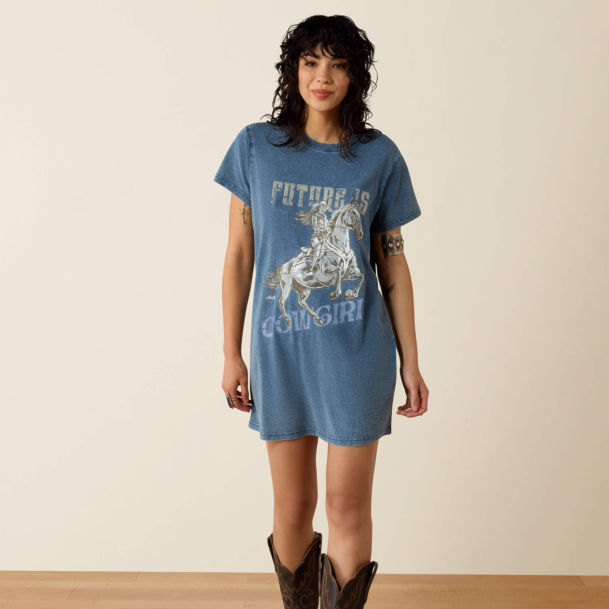 Future is Cowgirl Dress