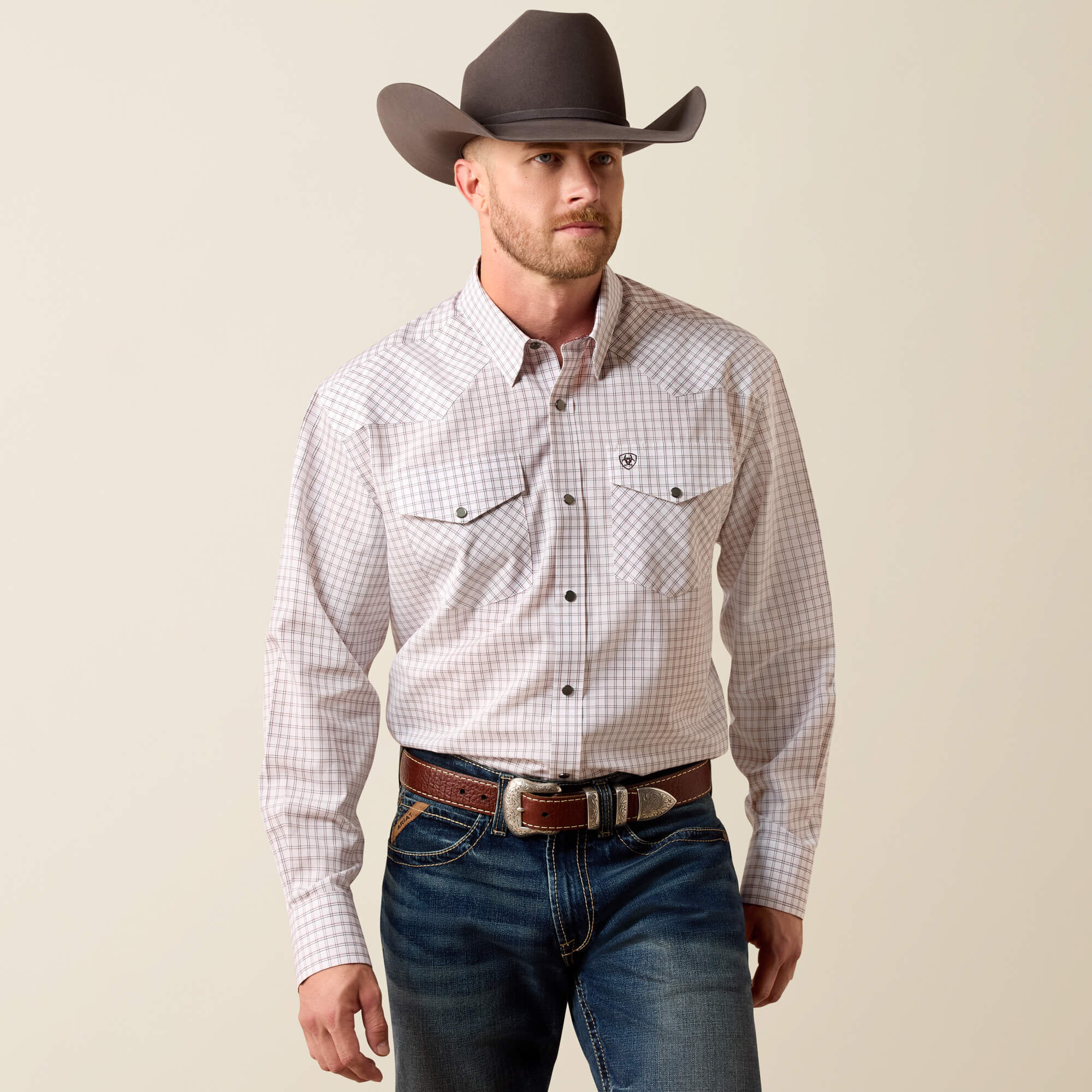Wrinkle Free Draco Classic Fit Snap Shirt