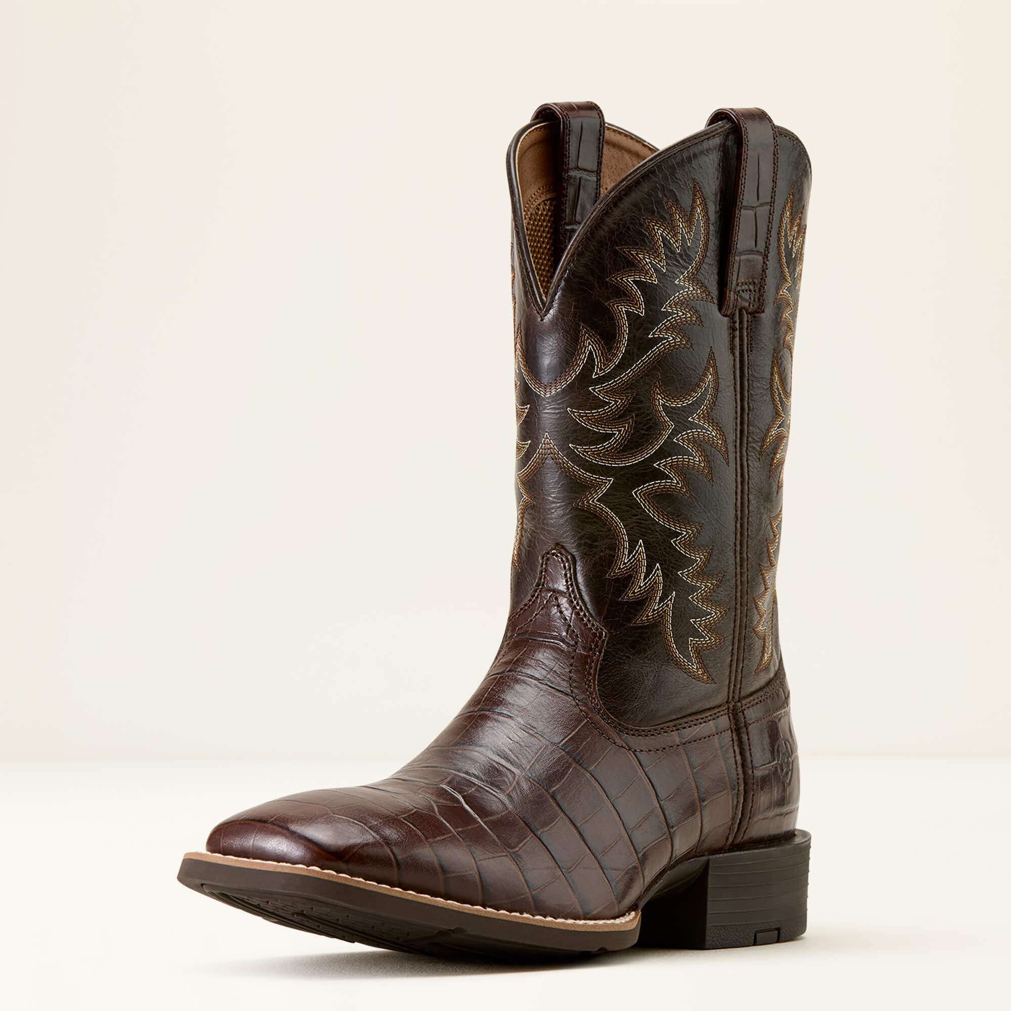 Sport Latigo Wide Square Toe Cowboy Boot