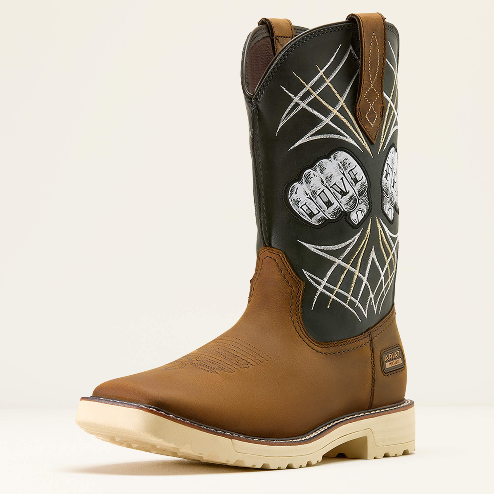 Activator Patriot Wide Square Toe Work Boot