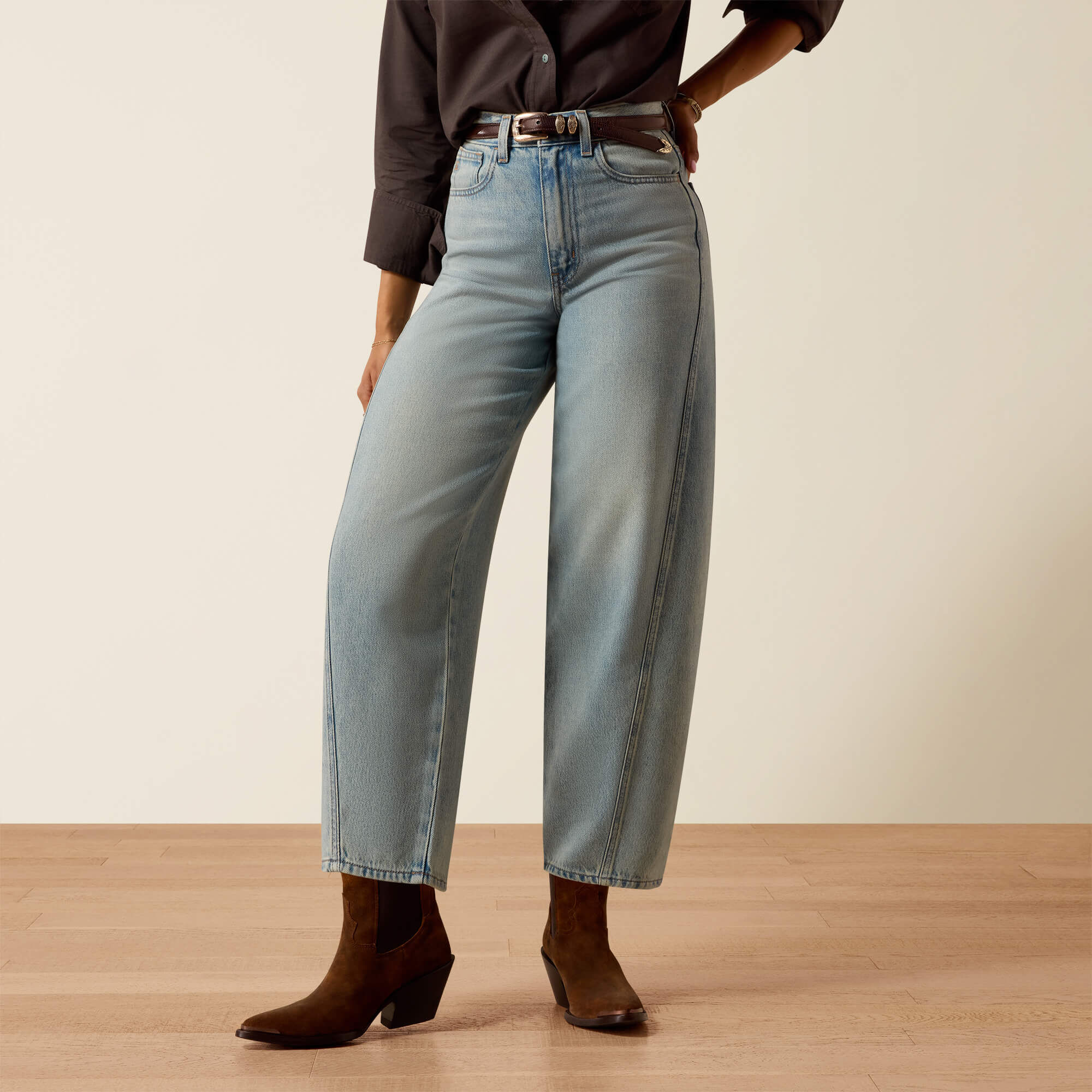 Ultra High Rise Jazmine Barrel Jeans