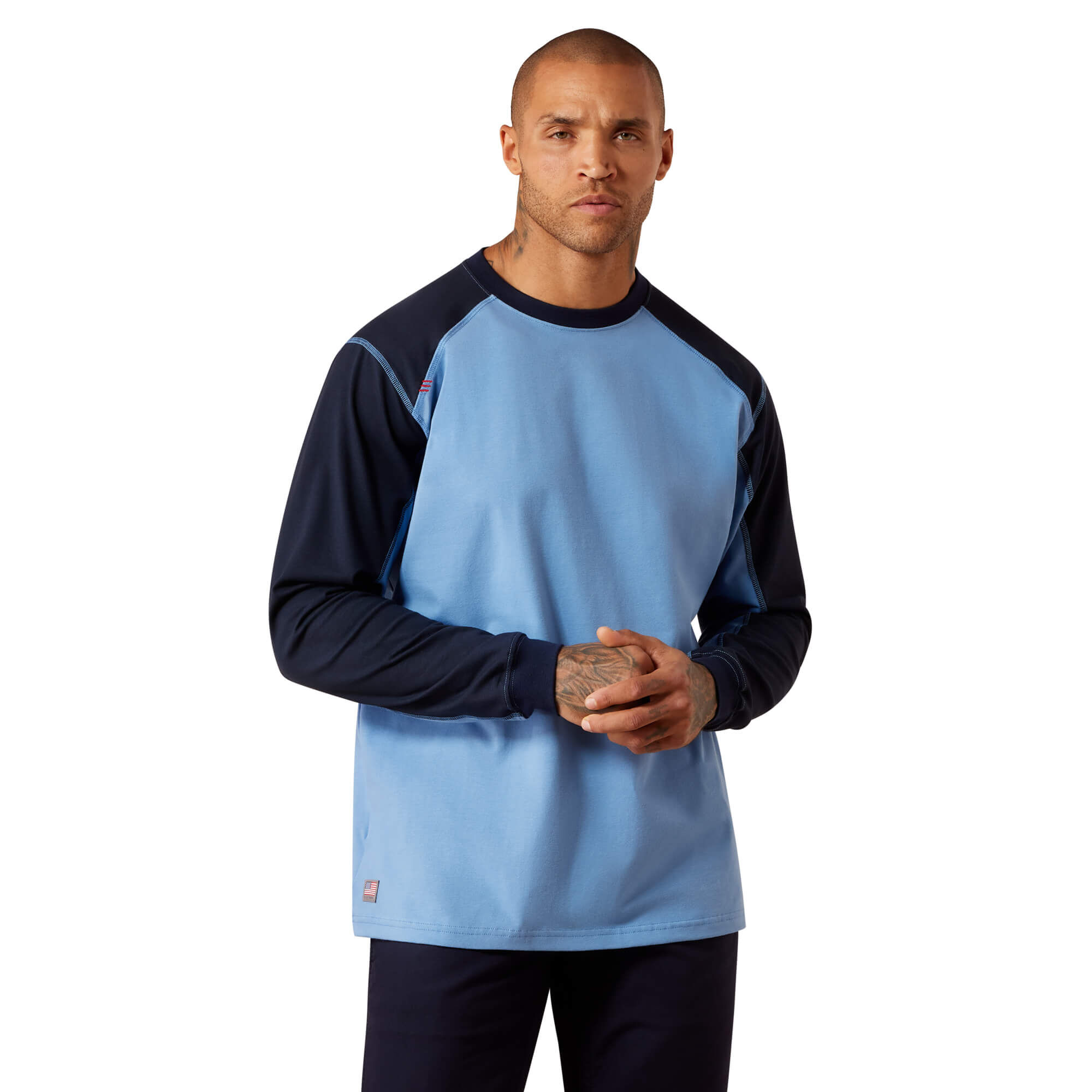 FR Colorblock Baseball Long Sleeve T-Shirt