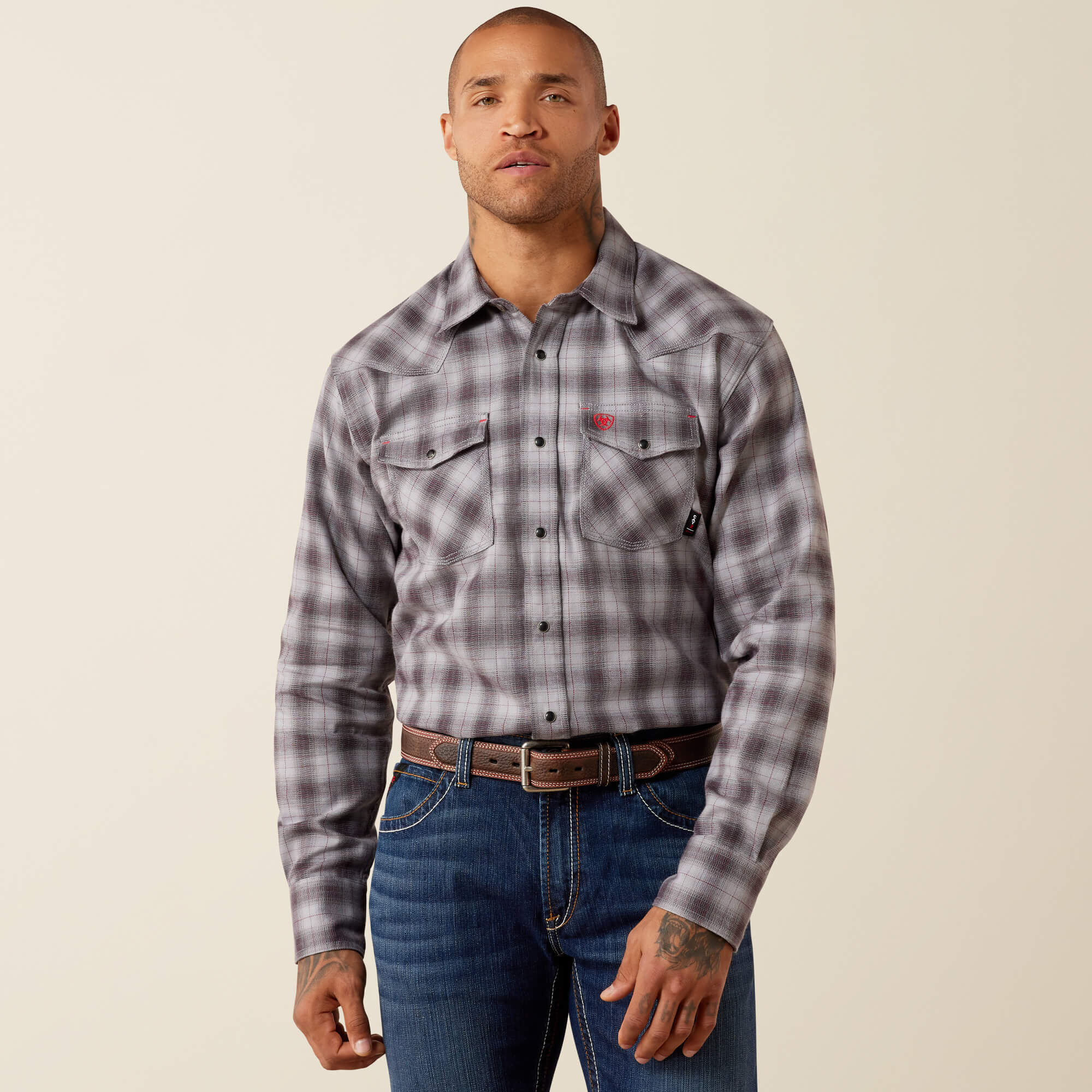 FR Rob Retro Fit Snap Work Shirt