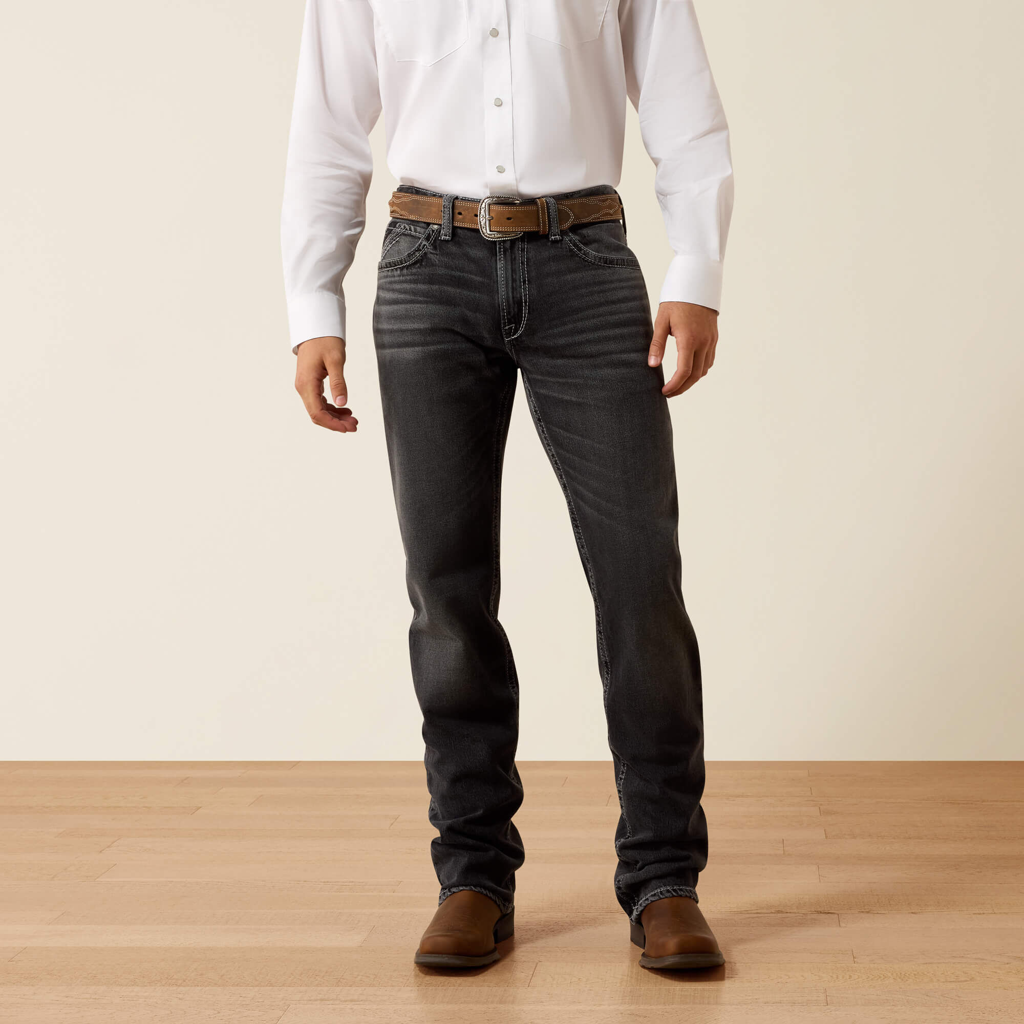 M4 Relaxed Steven Boot Cut Jeans