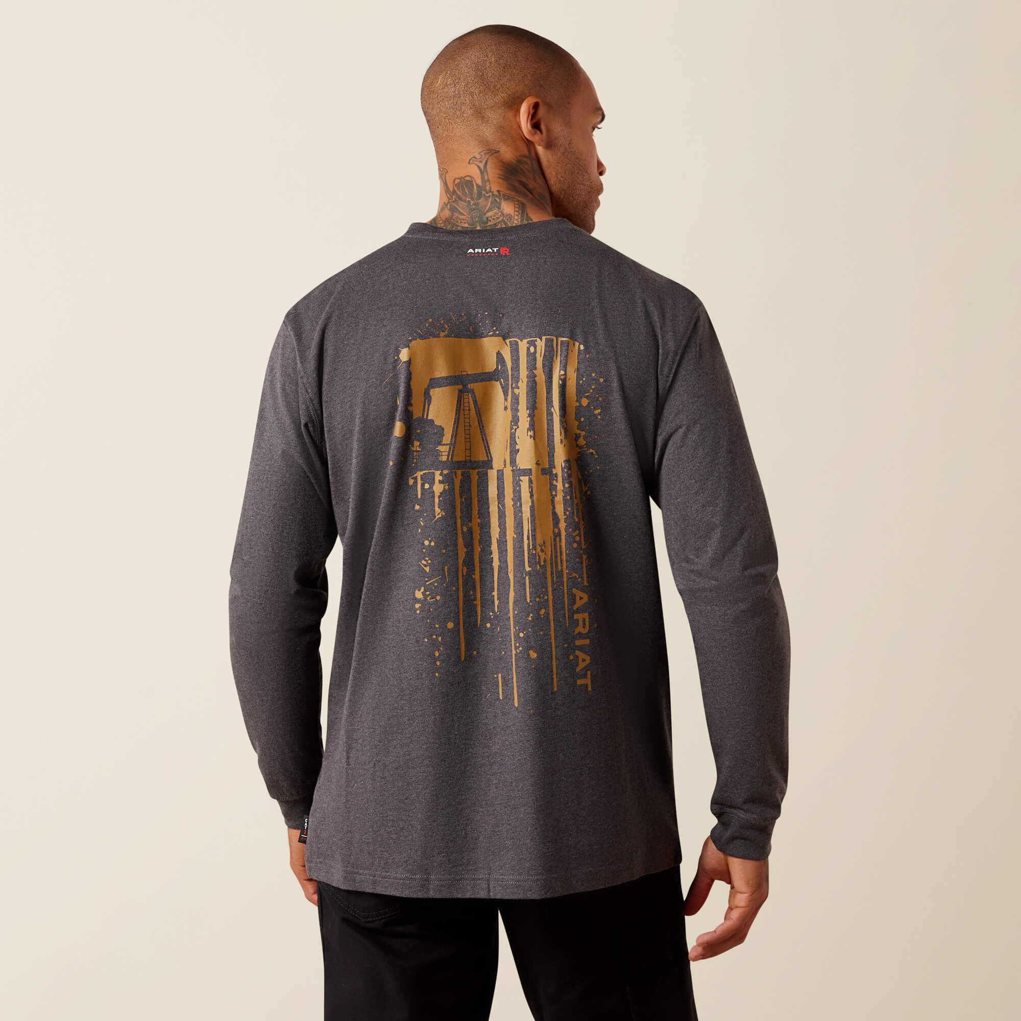 FR Air Rig Life Flag Long Sleeve T-Shirt