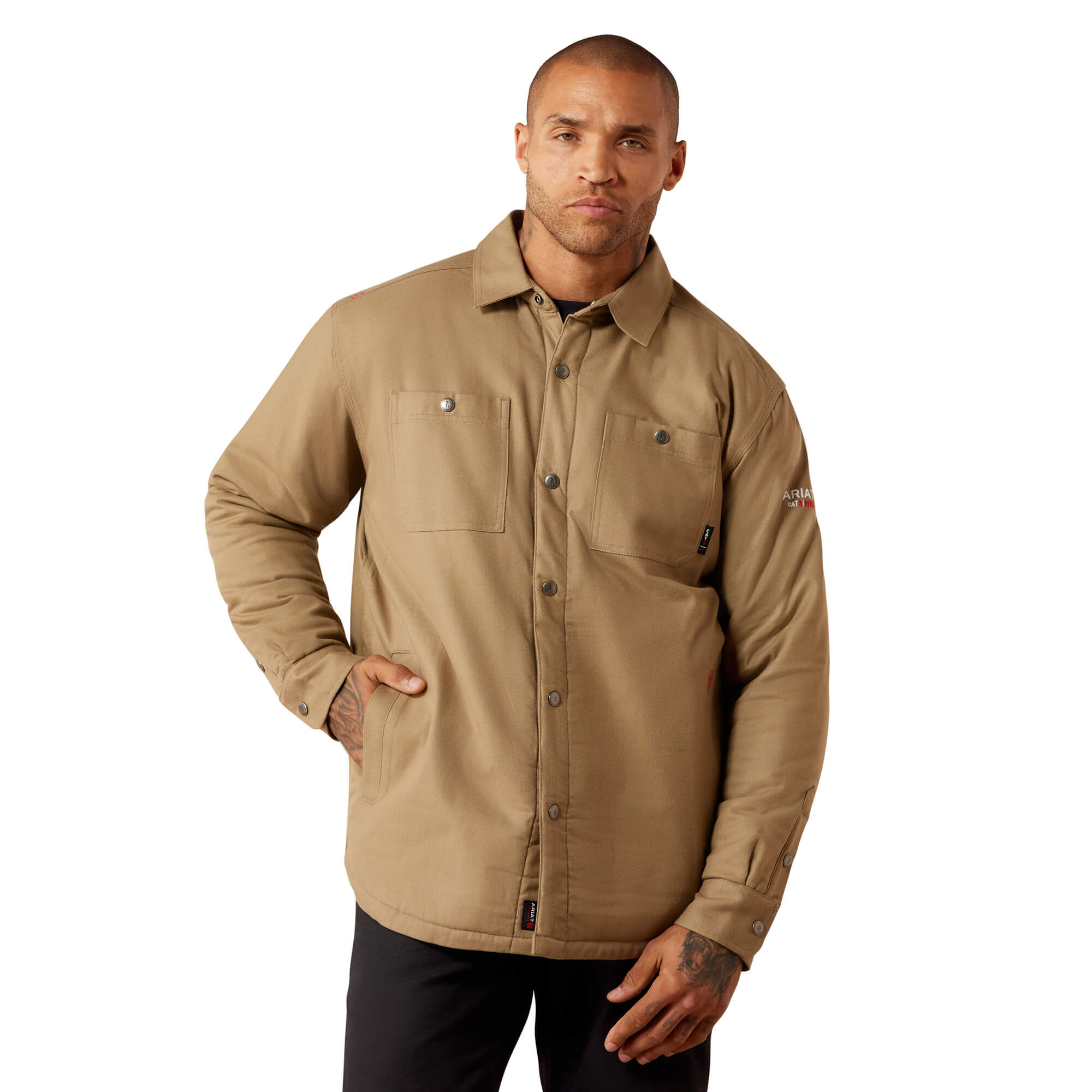 FR Flannel Insulated Shirt Jacket