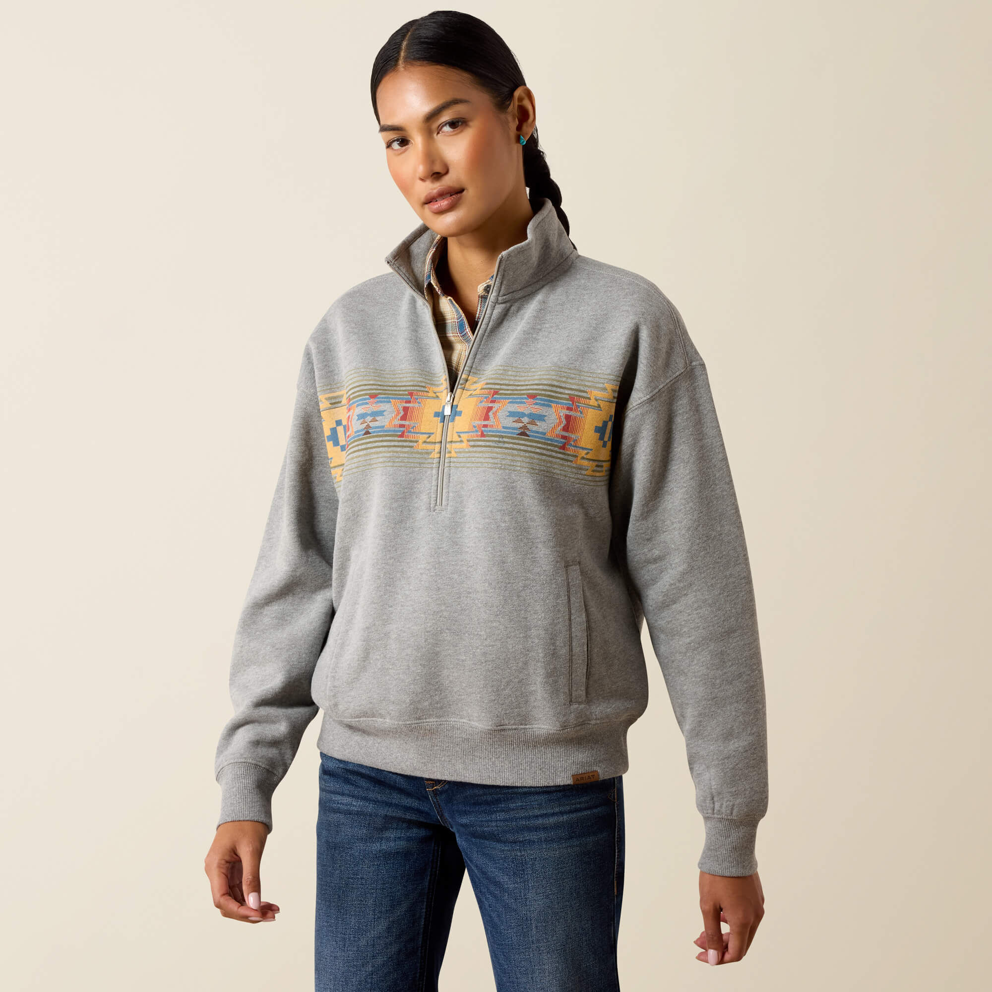 Selena 1/2 Zip Sweatshirt