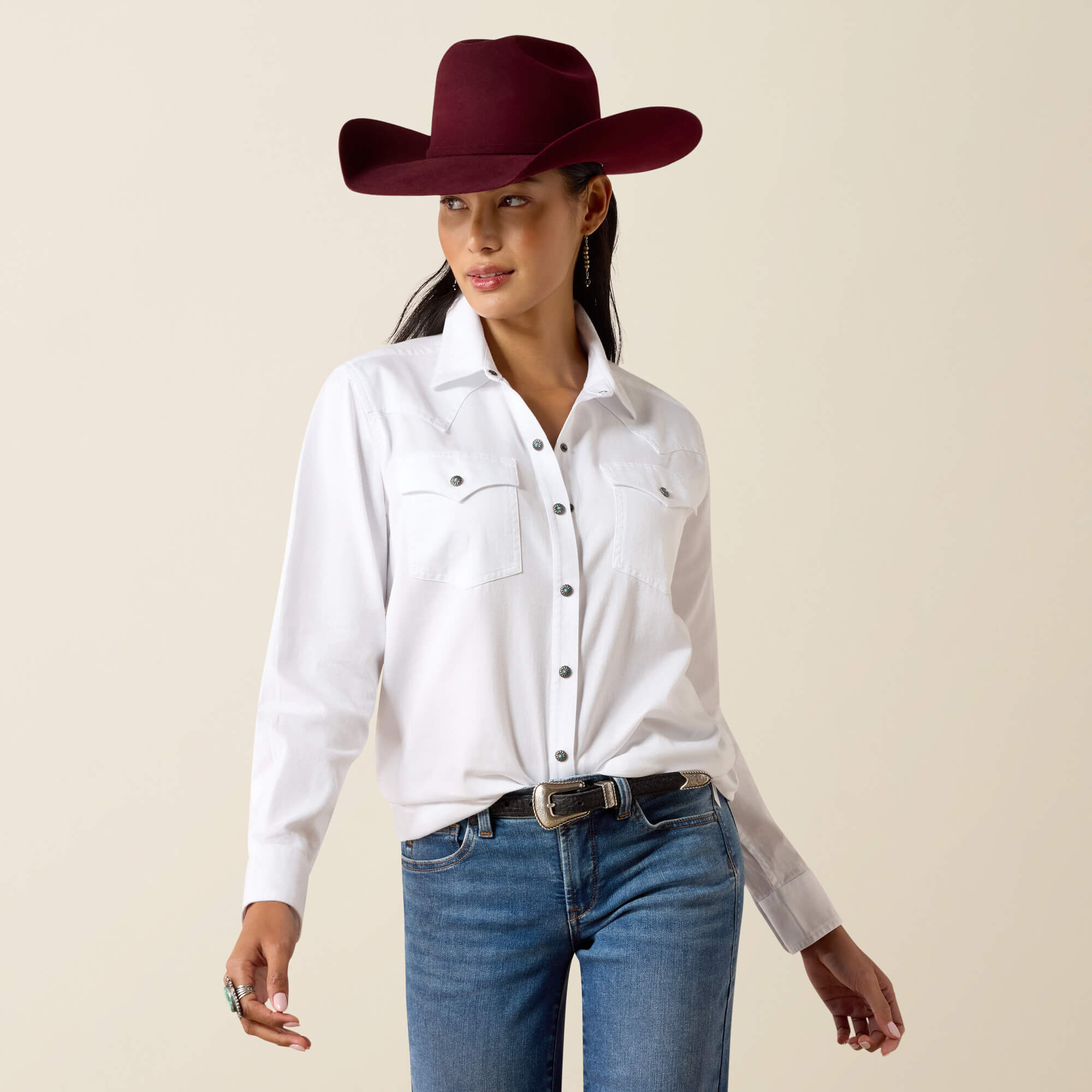 Silver Horizon Western Snap Shirt