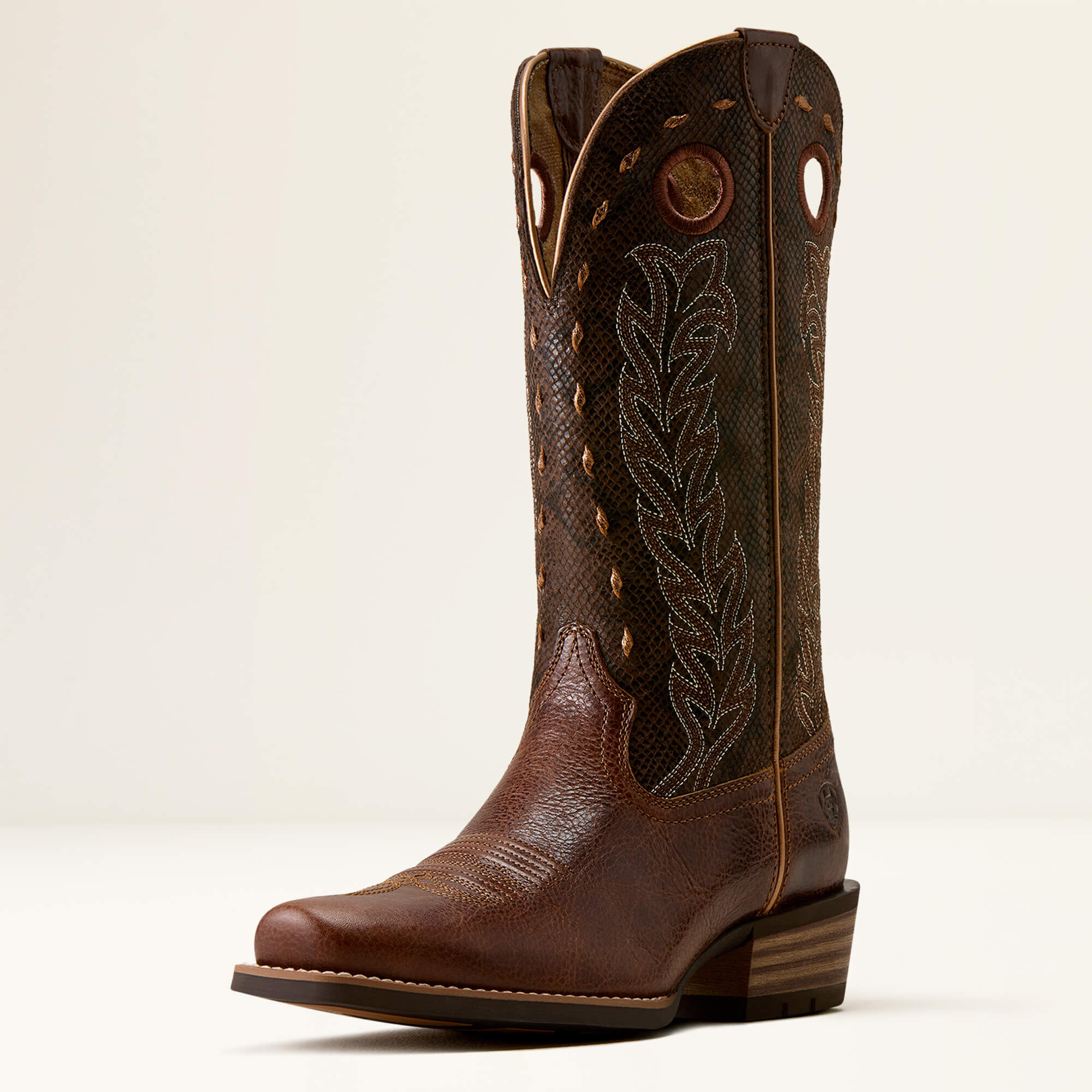 Lucera Narrow Cutter Toe Western Boot