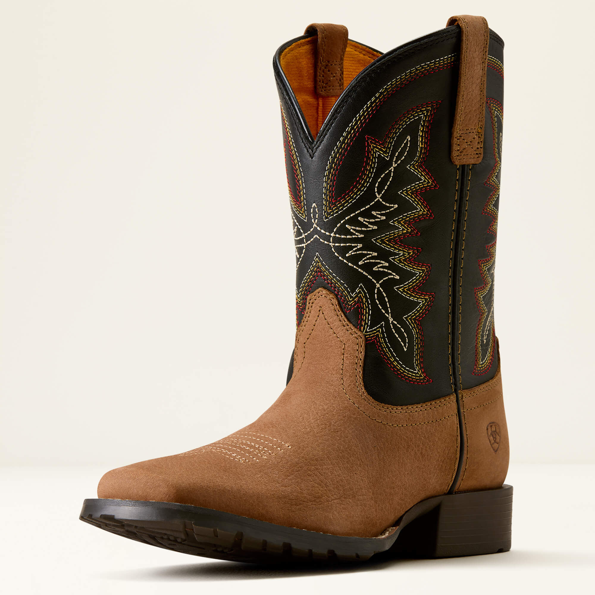 Hybrid Rancher Wide Square Toe Western Boot