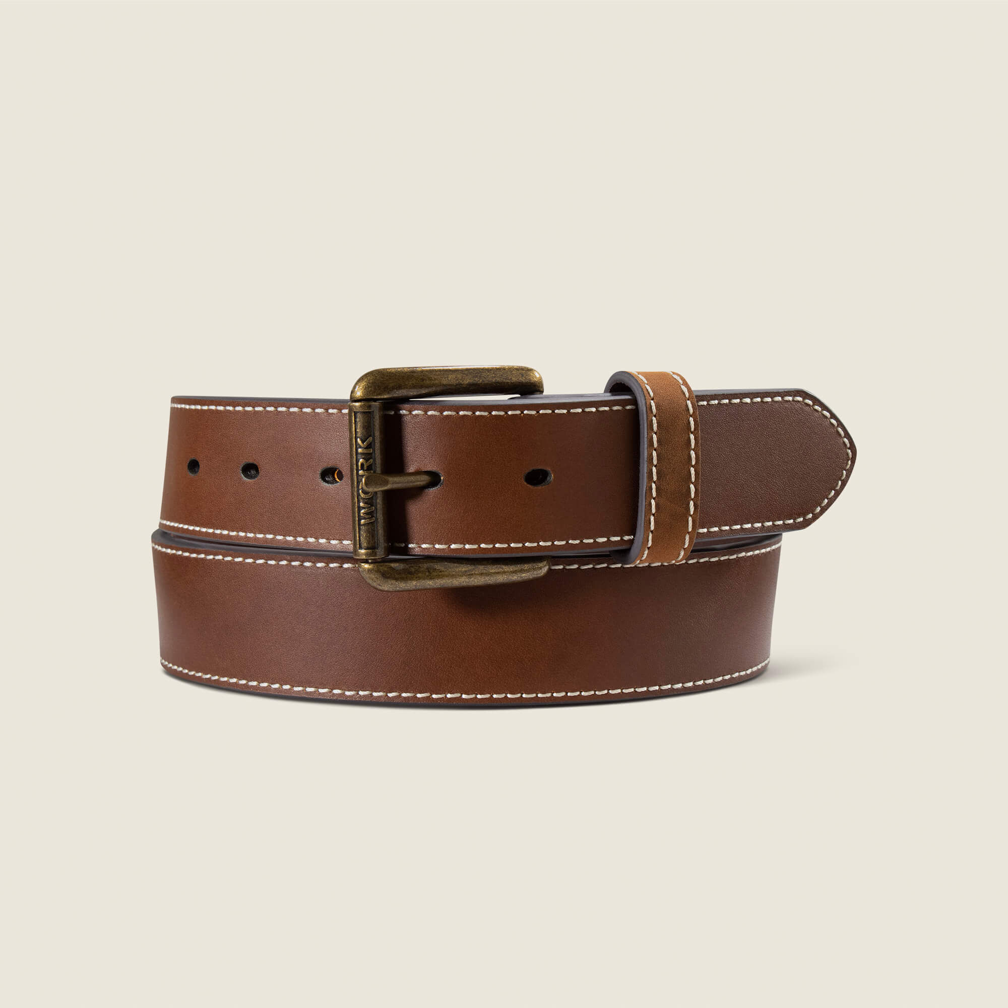 Contrast Stitch Belt