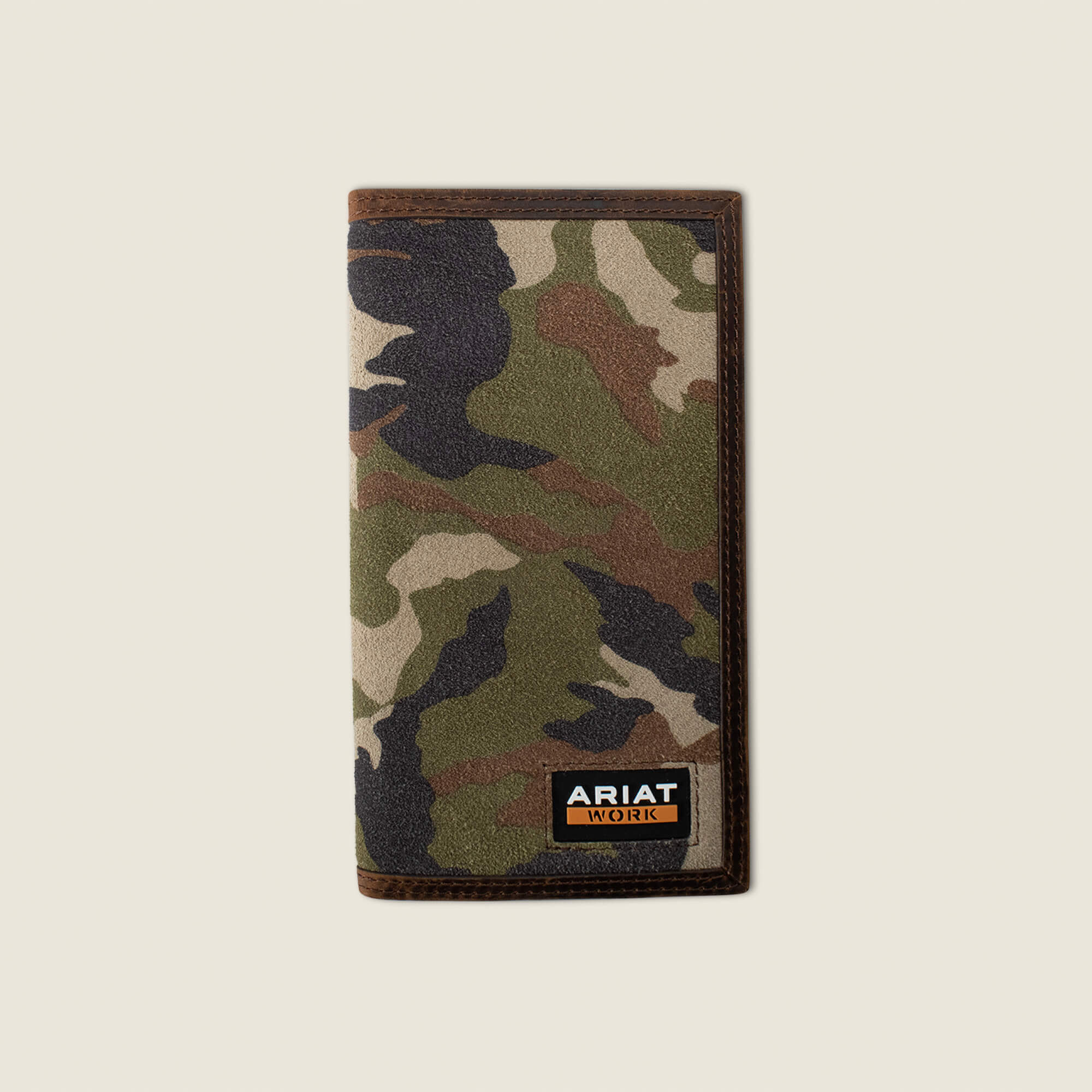 Camo Inlay Checkbook Wallet